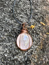 Load image into Gallery viewer, Rose Quartz Pendant