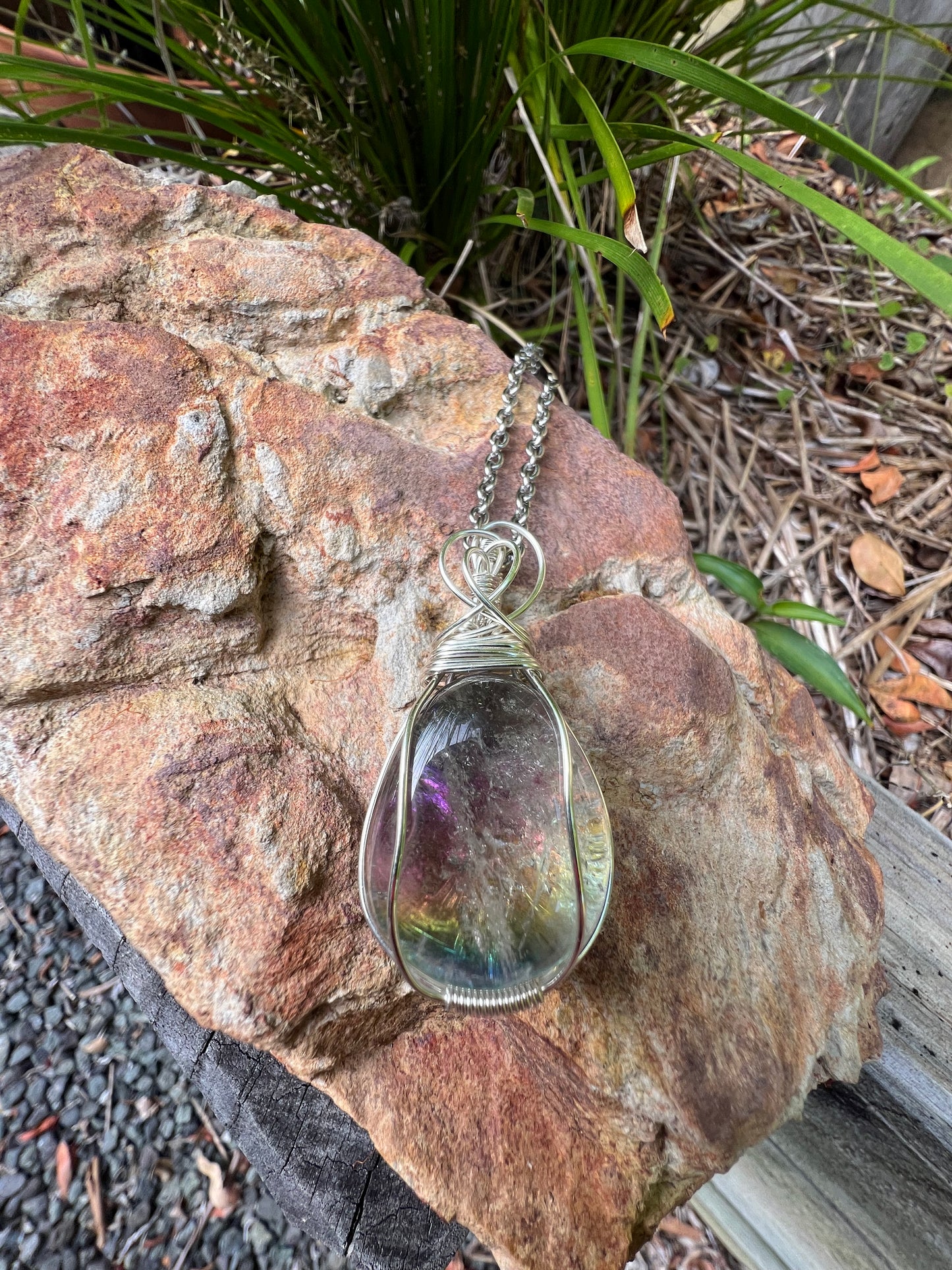Aura Quartz Pendant