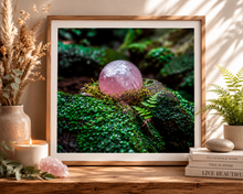 Load image into Gallery viewer, Forest Rose Quartz | Nature Photography Print