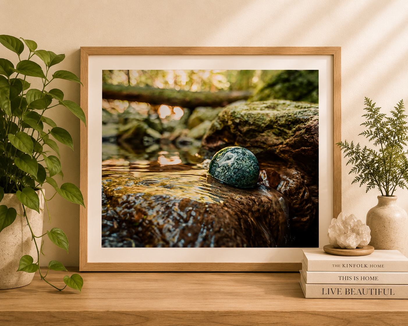 Forest Moss Agate | Nature Photography Print