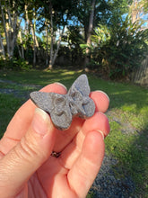 Load image into Gallery viewer, Silver Obsidian Butterfly