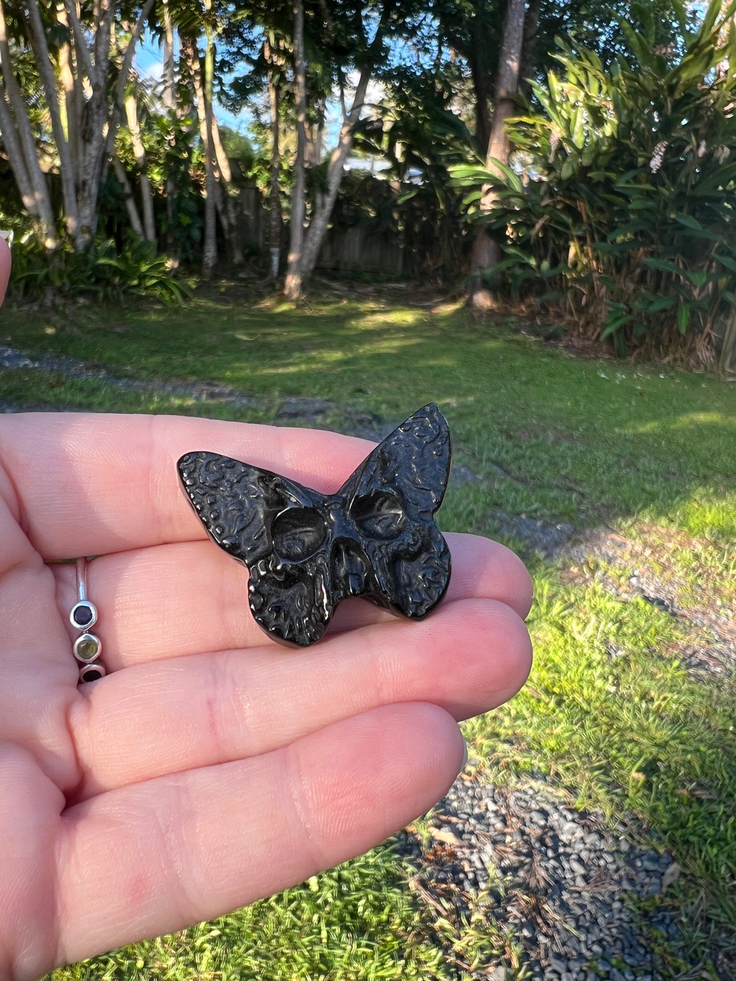 Black Obsidian Butterfly