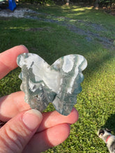 Load image into Gallery viewer, MOSS AGATE BUTTERFLY
