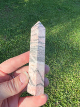 Load image into Gallery viewer, Pink Zebra Jasper Tower