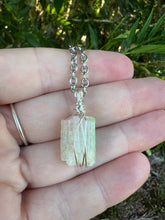 Load image into Gallery viewer, Pale Pink and Green Tourmaline Pendant