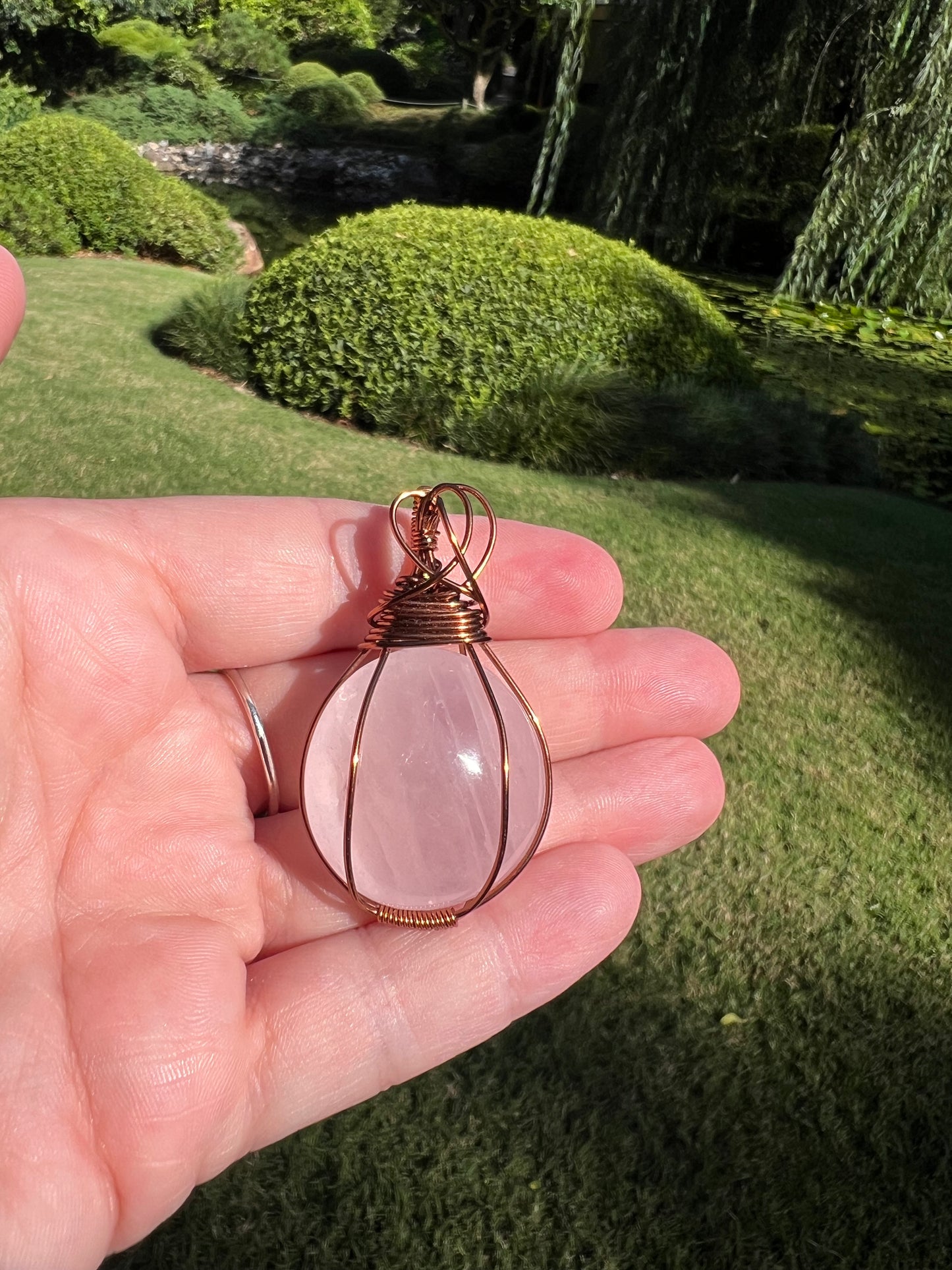 Rose Quartz Pendant