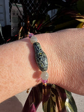 Load image into Gallery viewer, Snake Bracelet | Amethyst & Labradorite