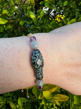Load image into Gallery viewer, Snake Bracelet | Amethyst & Labradorite