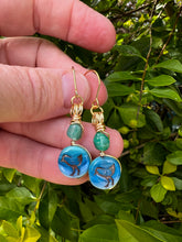 Load image into Gallery viewer, Bird Earrings | Amazonite
