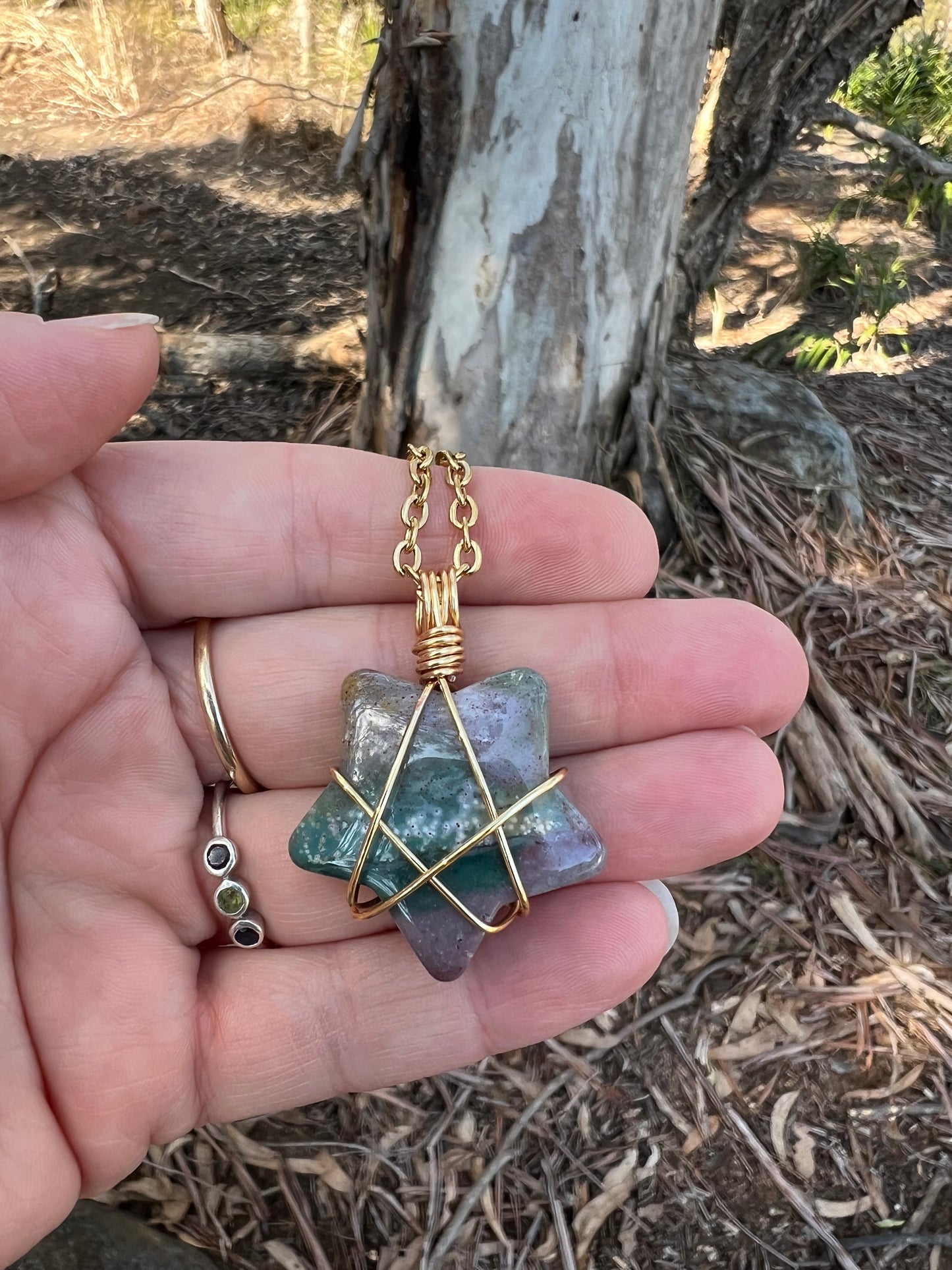 Ocean Jasper Pendant