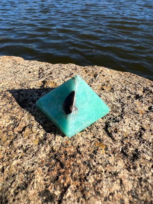 Amazonite Pyramid