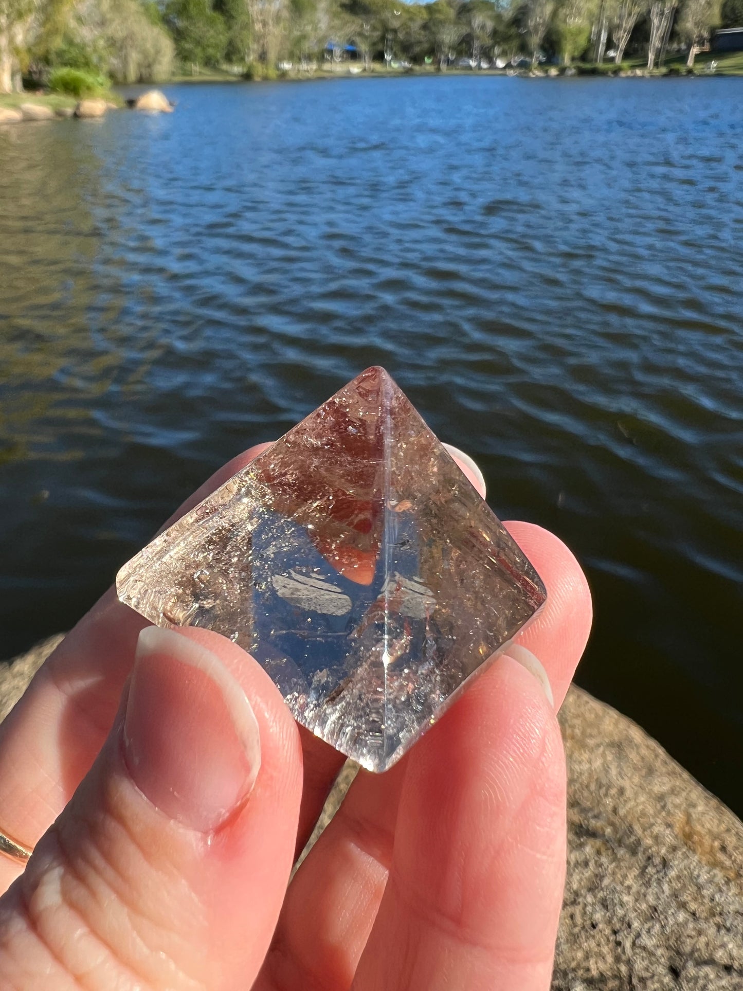 Smokey Quartz Pyramid