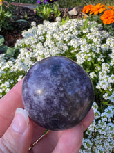 Load image into Gallery viewer, Lepidolite Palm Stone