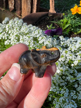Load image into Gallery viewer, Tiger Eye Elephant