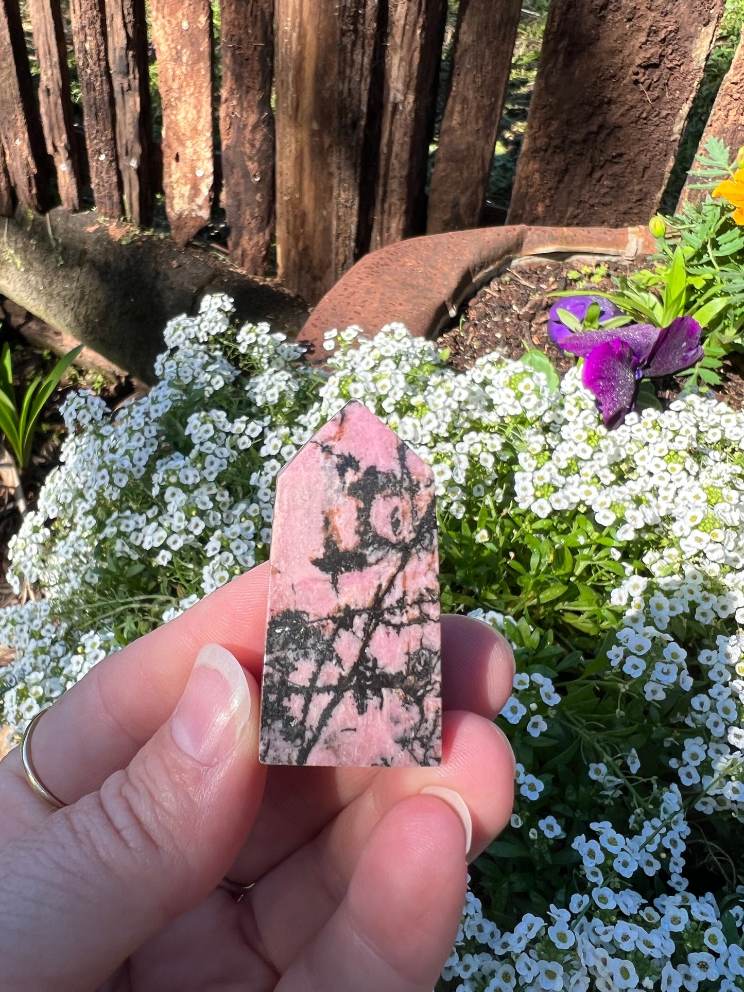 Rhodonite Tower
