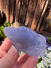 Load image into Gallery viewer, Cubed Blue Fluorite Cluster