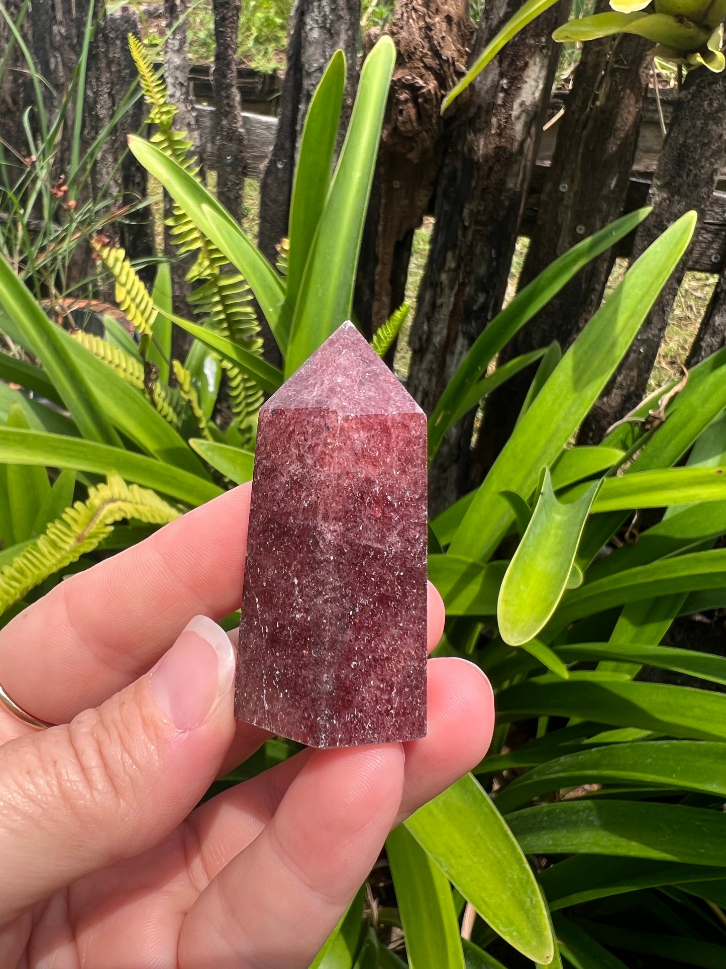 Strawberry Quartz Tower