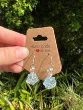 Load image into Gallery viewer, Lustful Aquamarine Star Earrings