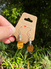 Load image into Gallery viewer, Flashy Tigers Eye Earrings