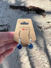 Load image into Gallery viewer, Rare Bi-Colour Kyanite Disc Earrings