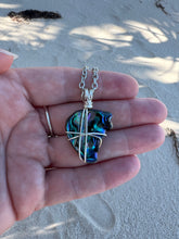 Load image into Gallery viewer, Vibrant Abalone Shell Pendant