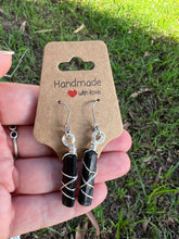Load image into Gallery viewer, Protective Black Tourmaline Earrings