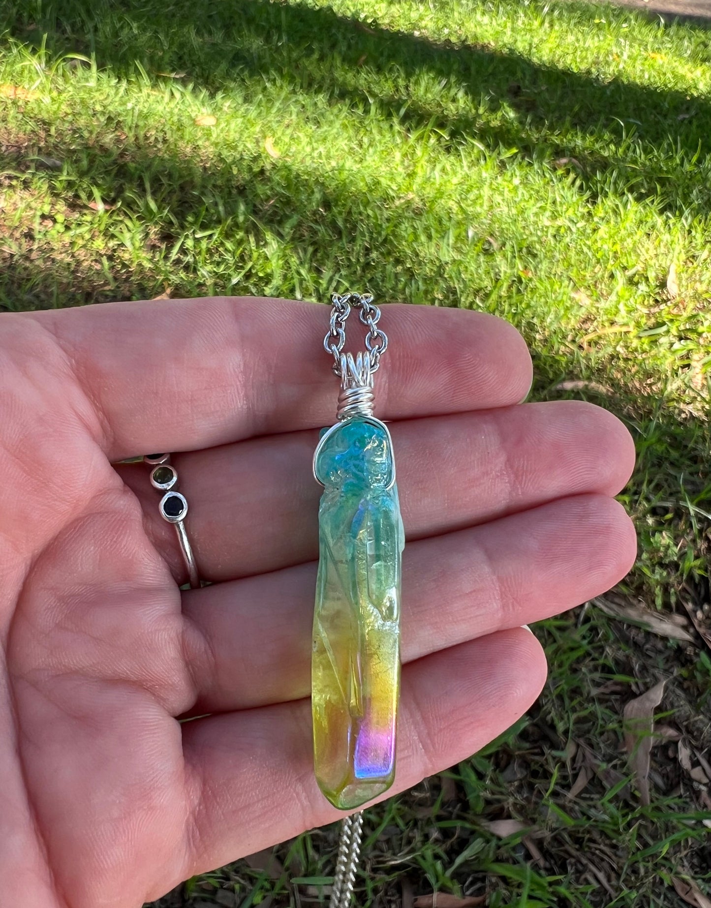 Aqua Aura Quartz