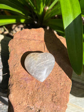 Load image into Gallery viewer, Blue Rose Quartz Heart
