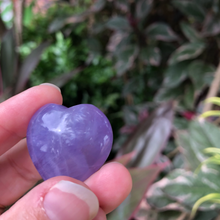 Load image into Gallery viewer, Purple Fluorite Heart
