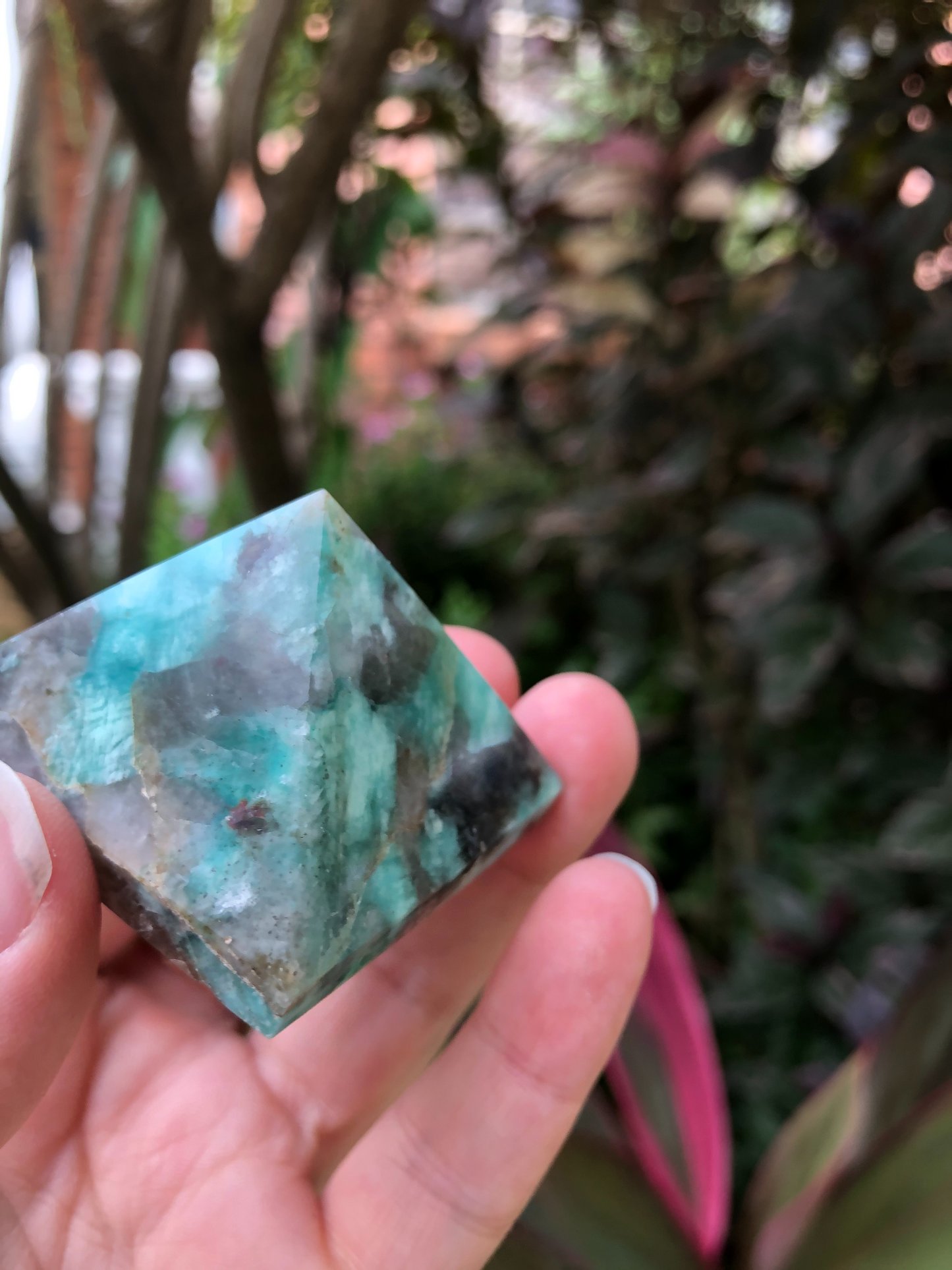 Amazonite Pyramid