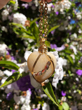 Load image into Gallery viewer, Citrine Heart Pendant (Heat Treated)