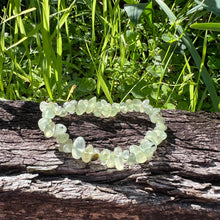 Load image into Gallery viewer, Prehnite Chip Bracelet