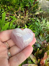 Load image into Gallery viewer, Lavender Rose Quartz Heart