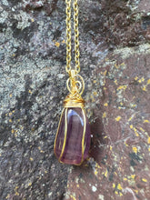 Load image into Gallery viewer, Purple Fluorite Pendant