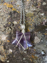 Load image into Gallery viewer, Rainbow Fluorite Pendant
