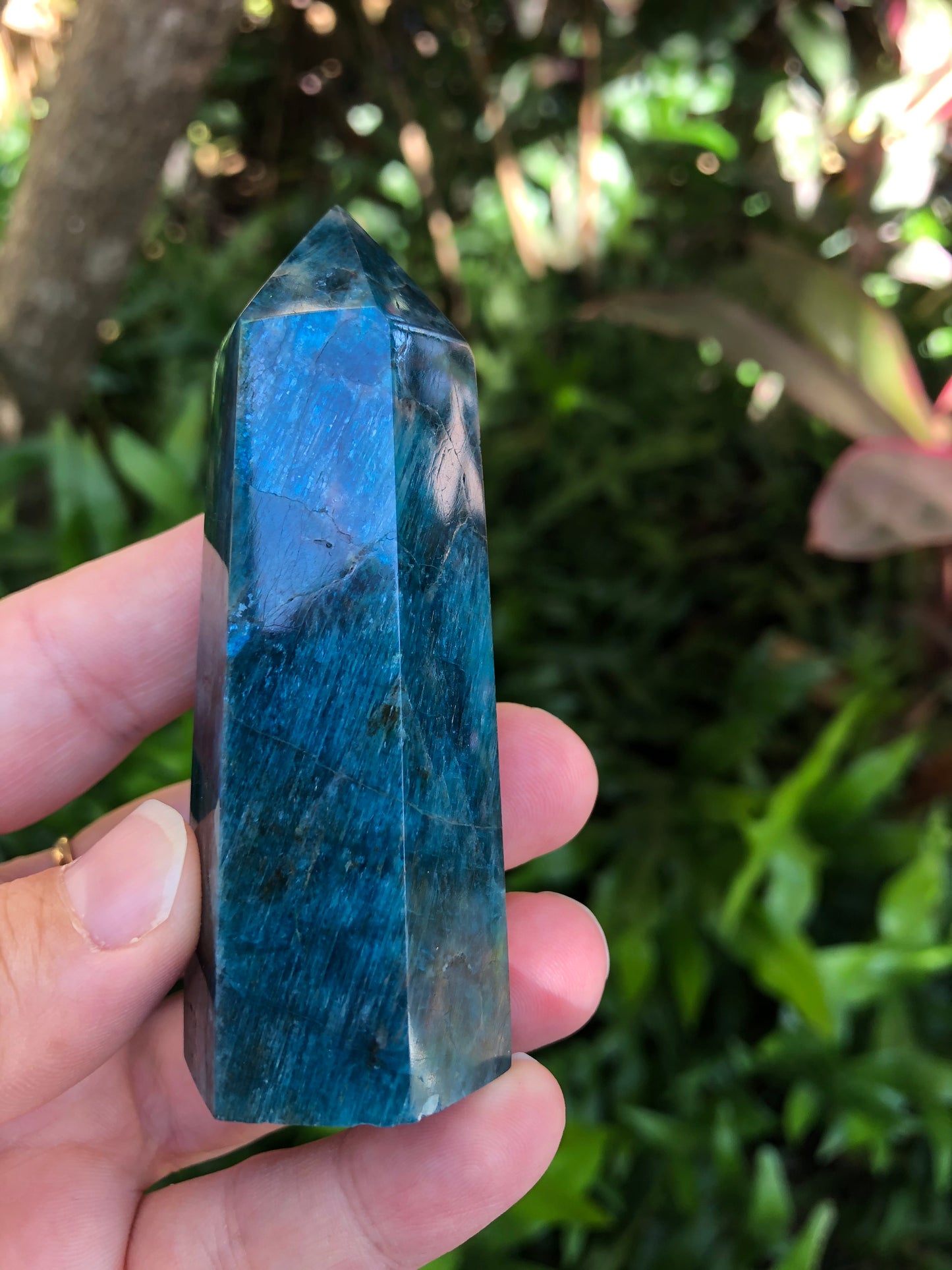 Blue Apatite Tower