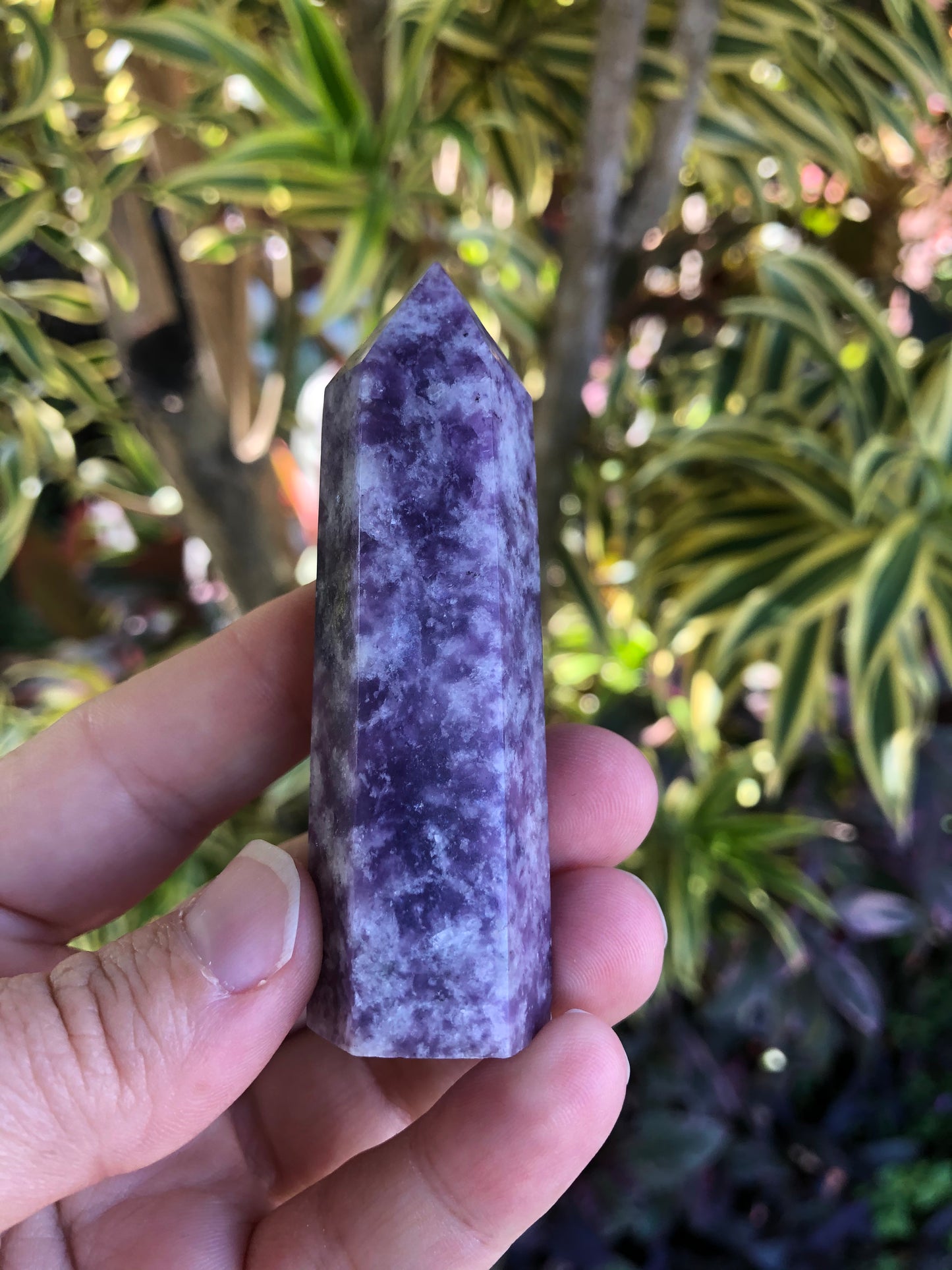 Lepidolite Tower