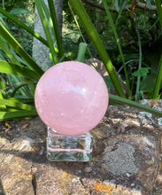 Load image into Gallery viewer, Rose Quartz Sphere