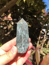 Load image into Gallery viewer, Jade with Pyrite Tower