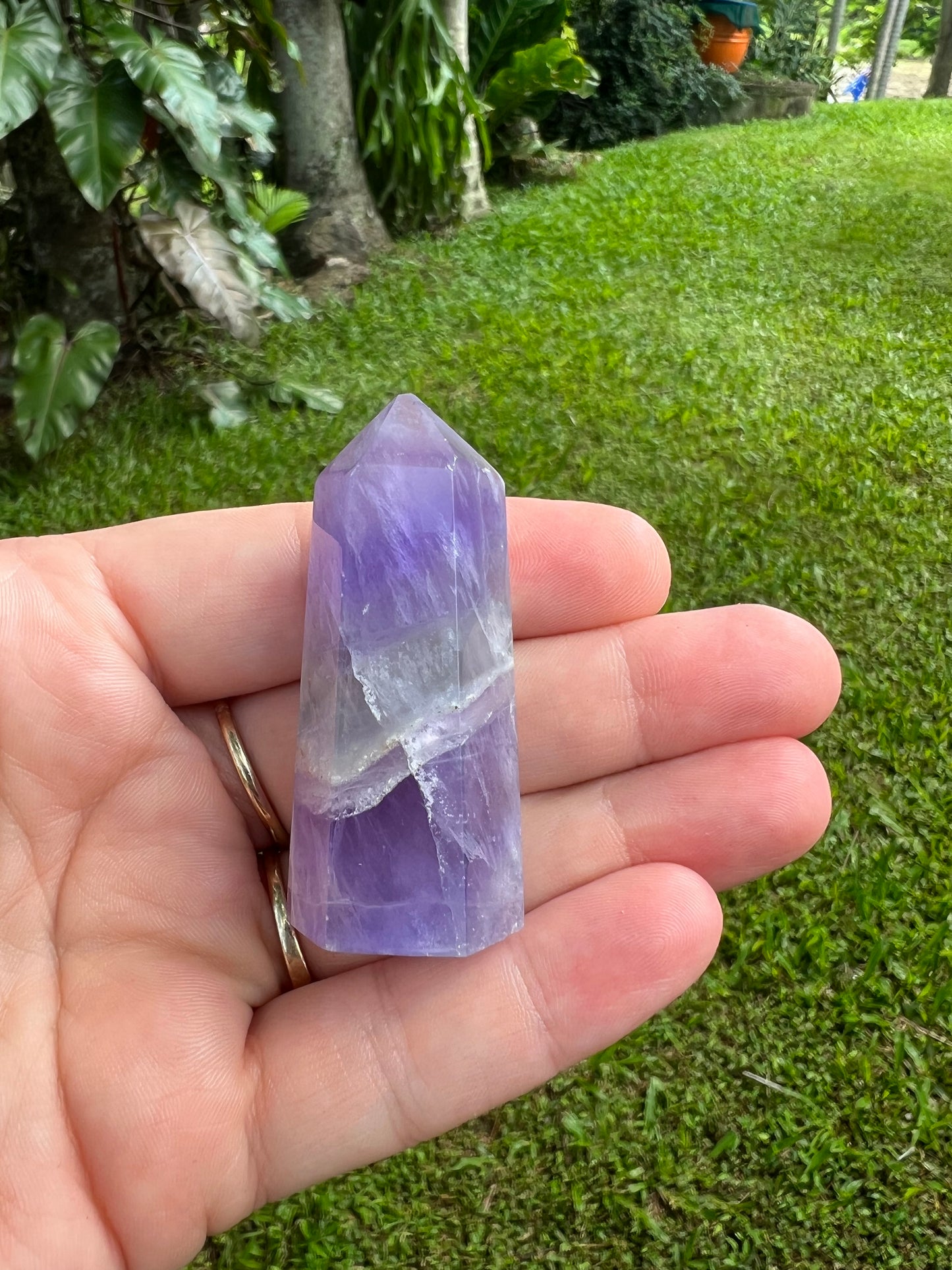 Purple Fluorite Tower