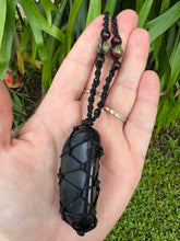Load image into Gallery viewer, Shungite & Dragon Blood Pendant