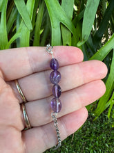 Load image into Gallery viewer, Amethyst Silver Bracelet