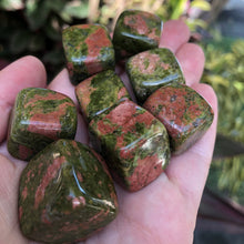 Load image into Gallery viewer, Unakite Cubes