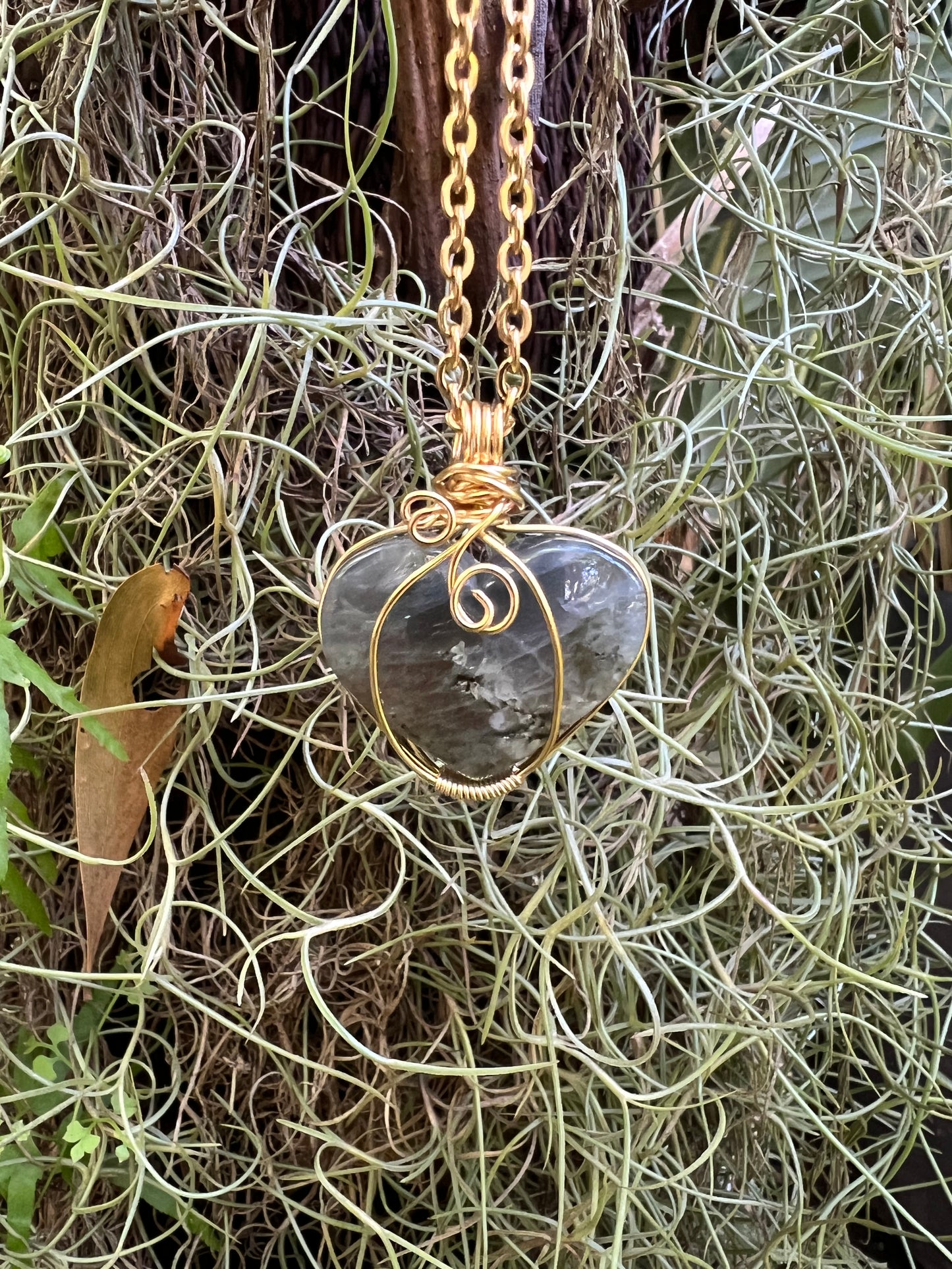 Labradorite Double Sided Pendant