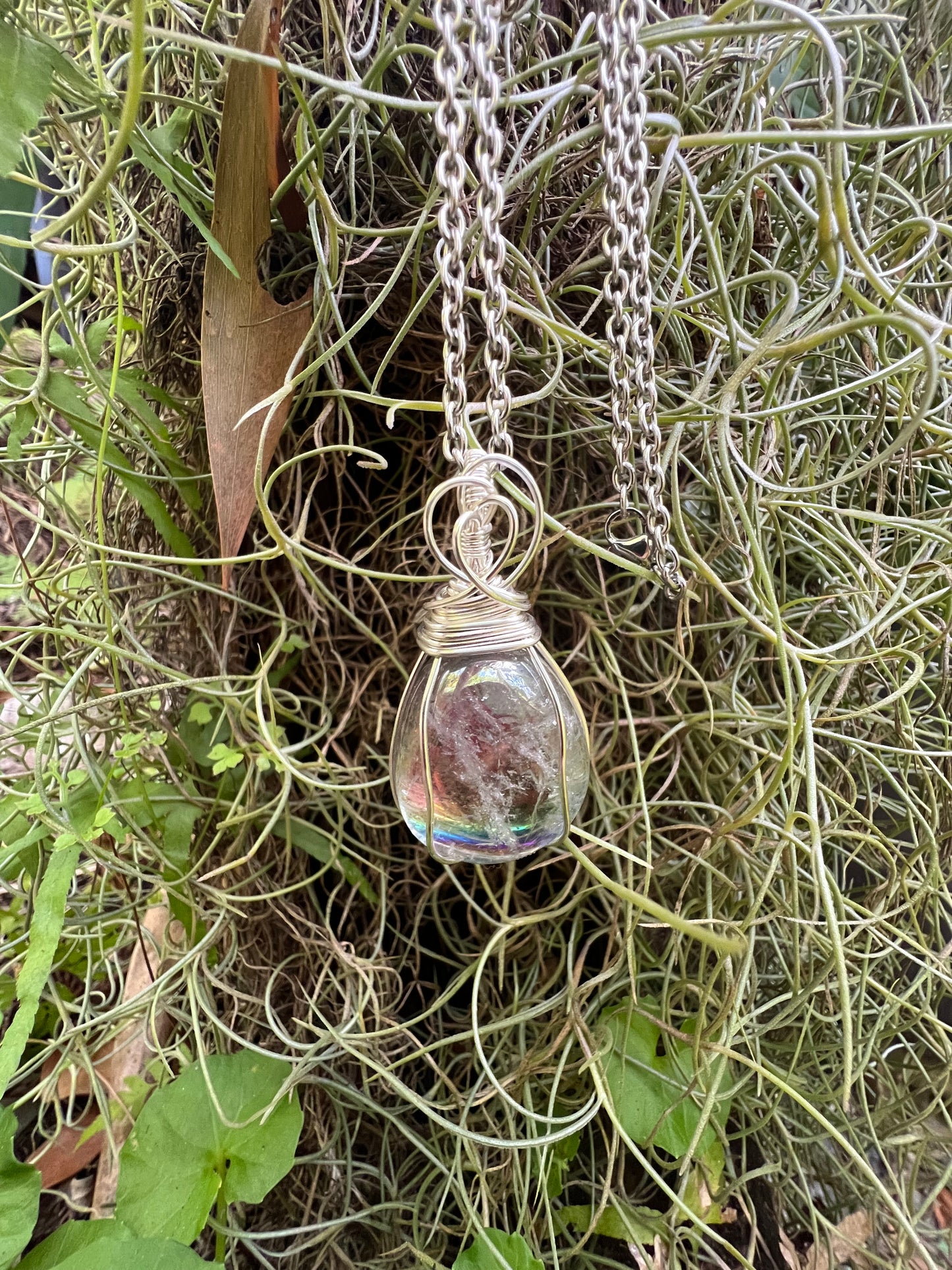 Aura Quartz Pendant