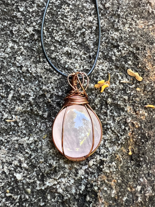 Rose Quartz Pendant