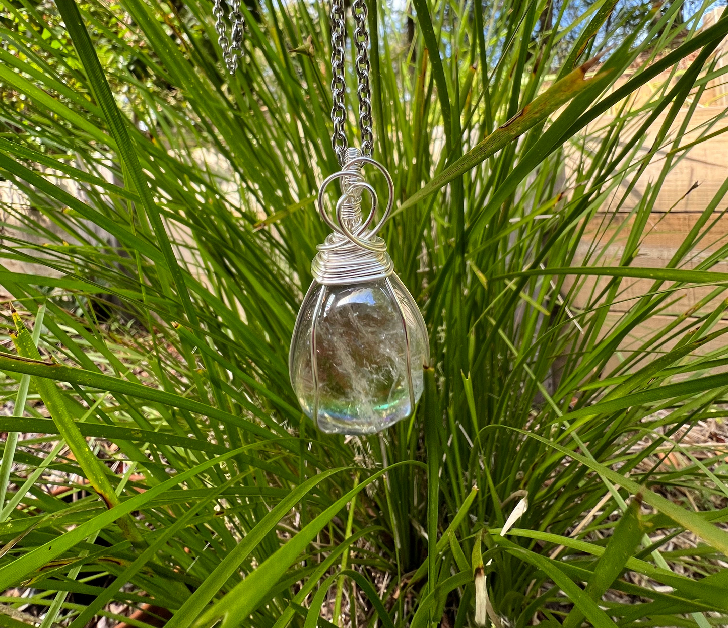 Aura Quartz Pendant