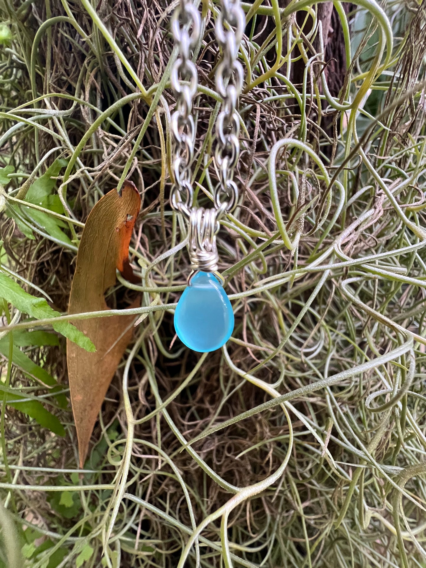 Ice Amazonite Pendant