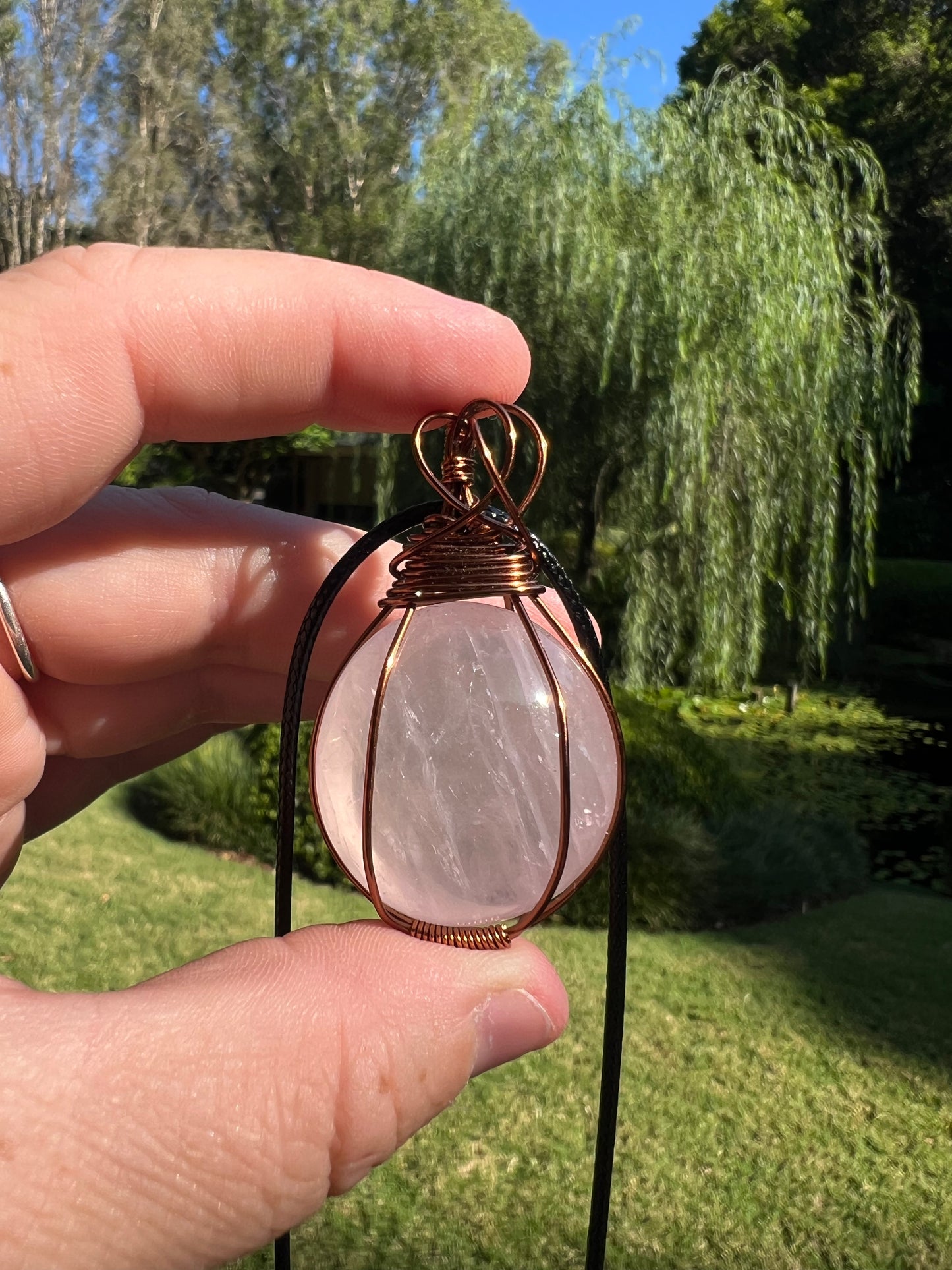 Rose Quartz Pendant
