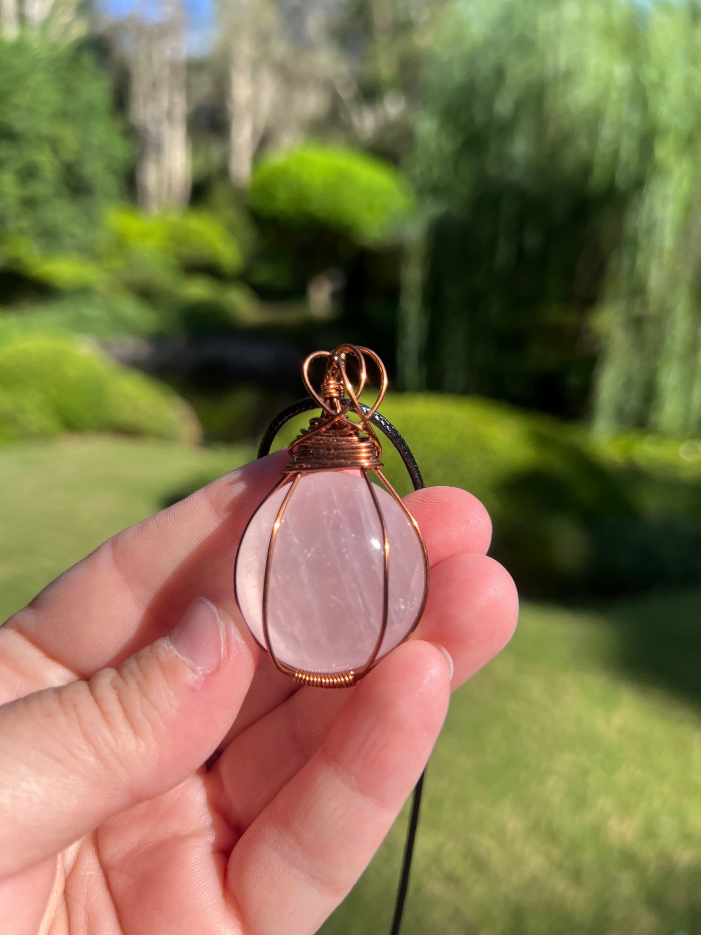 Rose Quartz Pendant